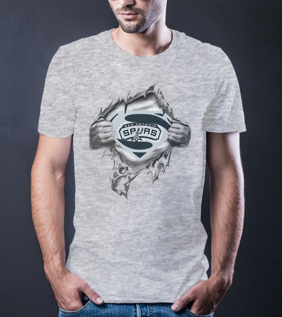San Antonio Spurs Superman Logo Revealed T-Shirt