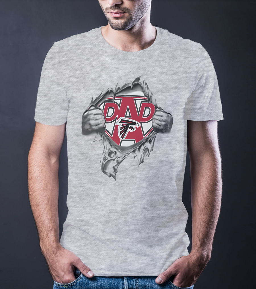 Super Dad Atlanta Falcons Fan T-Shirt