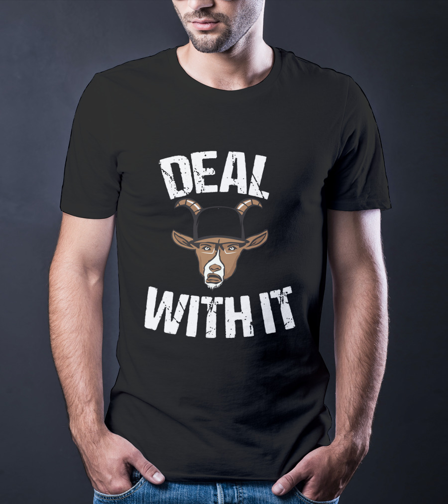 Deal With It Free Joe Kelly Goat T-Shirt