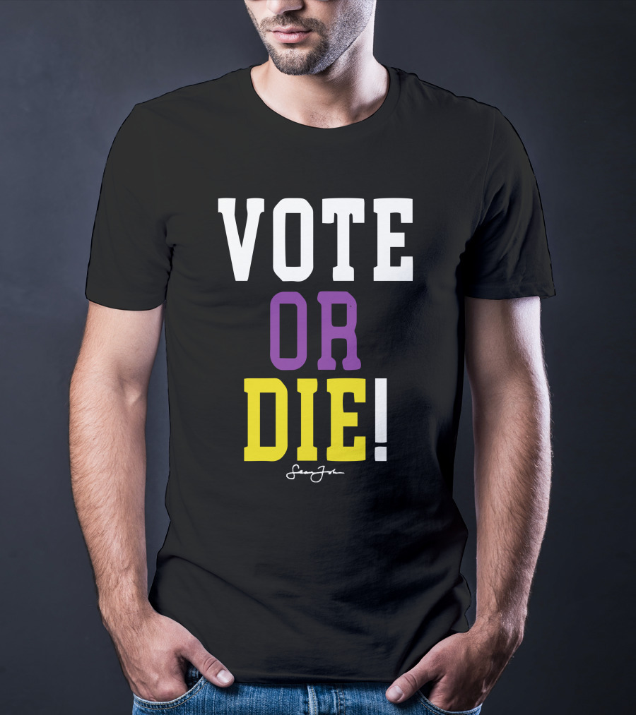 Vote Or Die Lebron James Signature T-Shirt