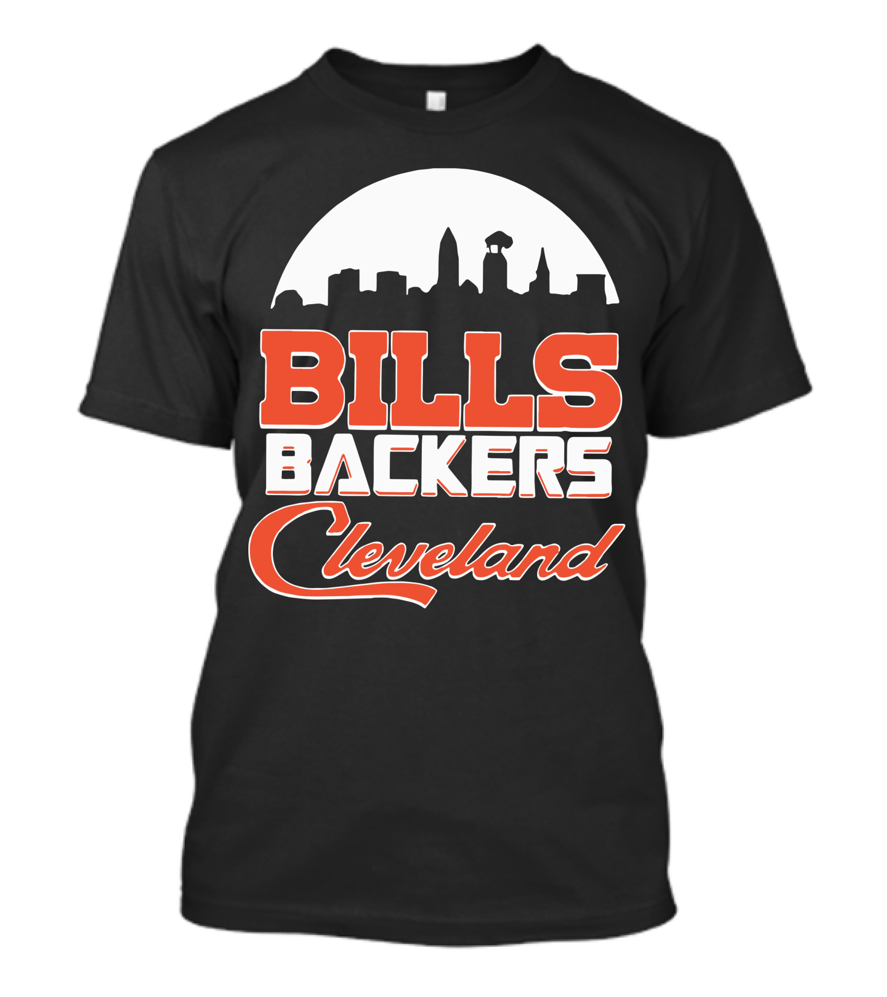 Bills Backers Cleveland Skyline T-Shirt