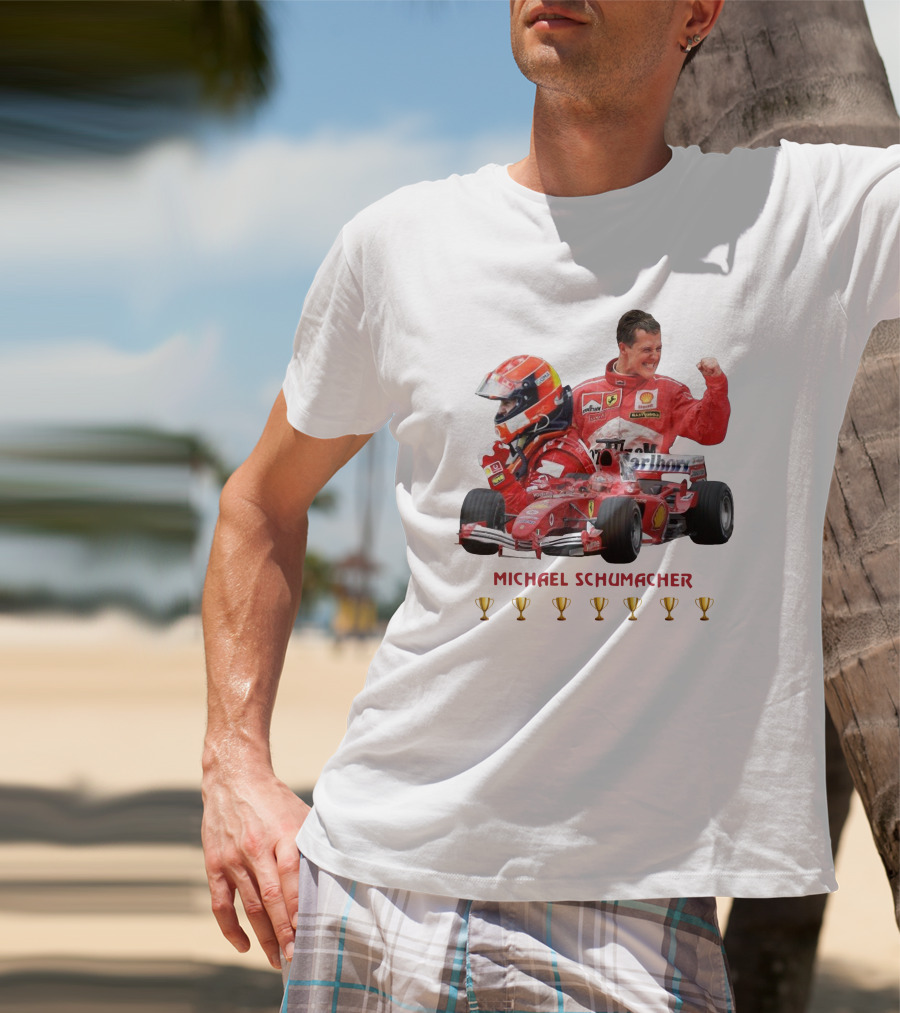 Michael Schumacher Ferrari Racing Champion Thank You For The Memories T-Shirt