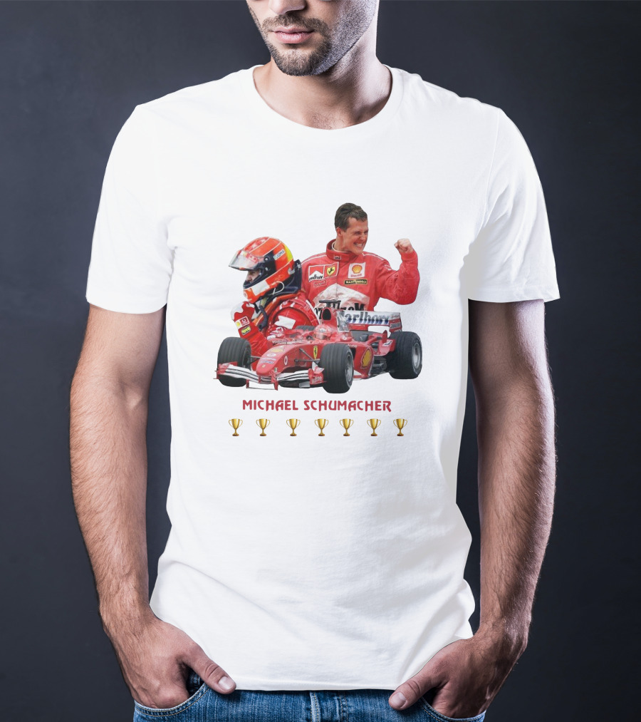 Michael Schumacher Ferrari Racing Champion Thank You For The Memories T-Shirt