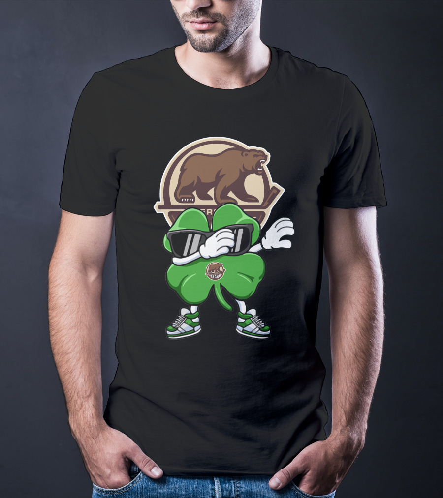 Hershey Bears Lucky Clover Bear T-Shirt