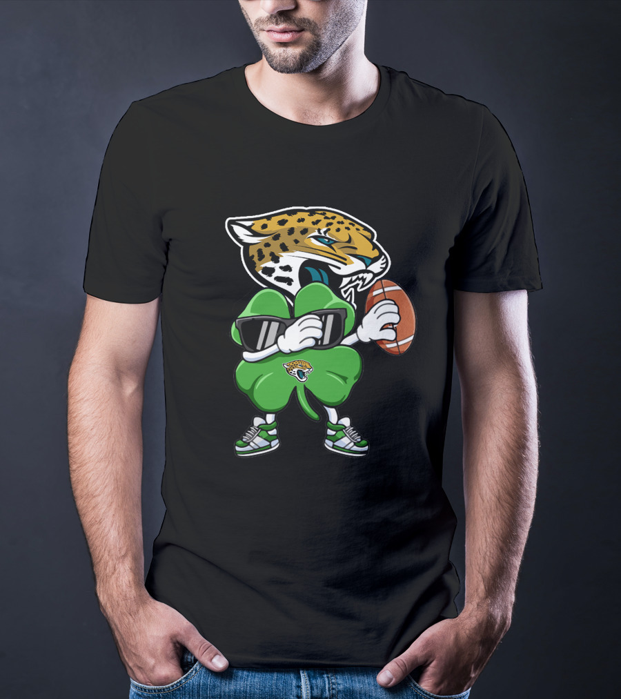 Jacksonville Jaguars Shamrock Cool Football T-Shirt