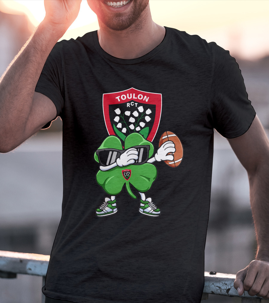Toulon RCT Rugby Clover Shield T-Shirt