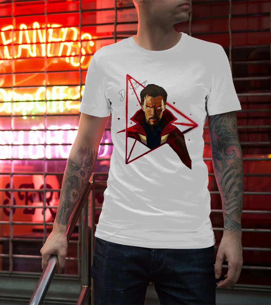 Dr Strange DS1009 Triangle Emblem T-Shirt