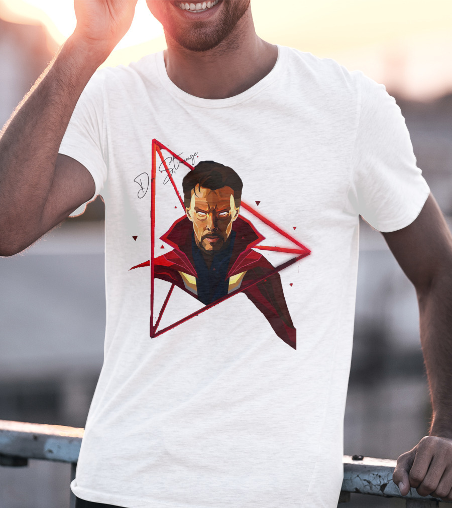 Dr Strange DS1009 Triangle Emblem T-Shirt