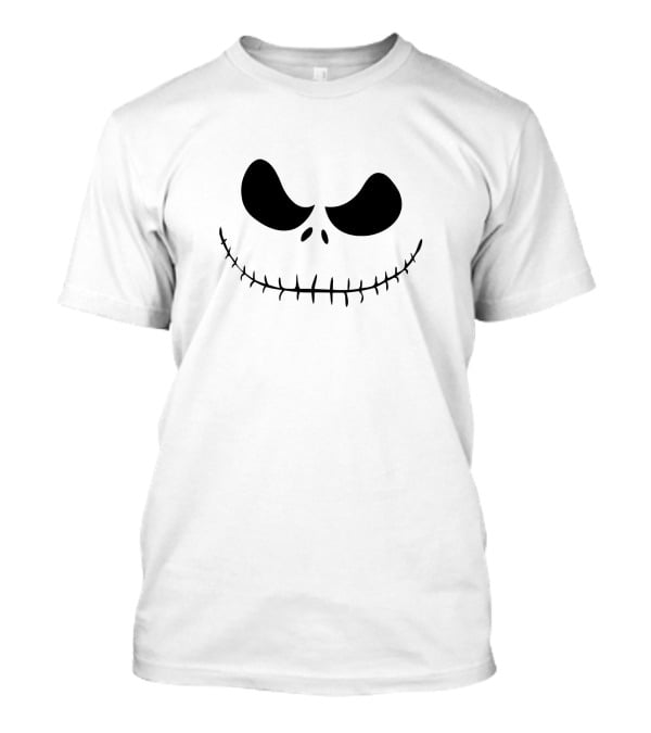 Jack Skellington Smile Icon Face T-Shirt