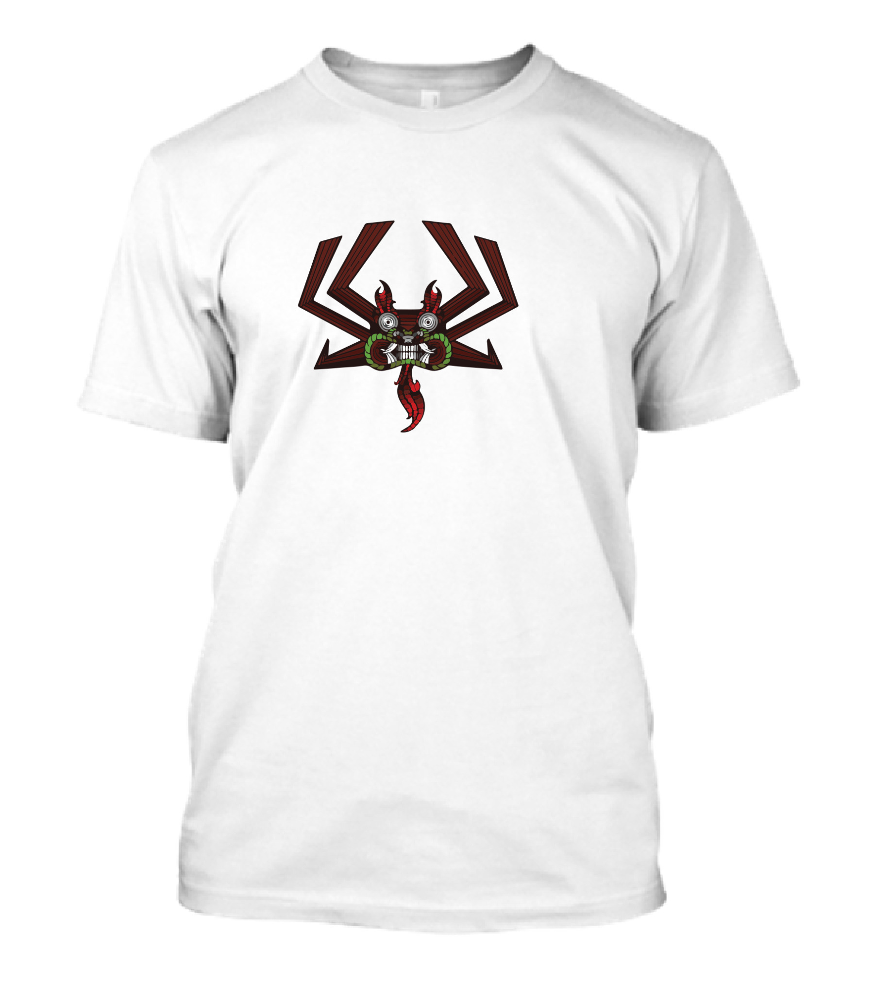 Jack Brinkman Robotic Spider Samurai Mask Fusion T-Shirt