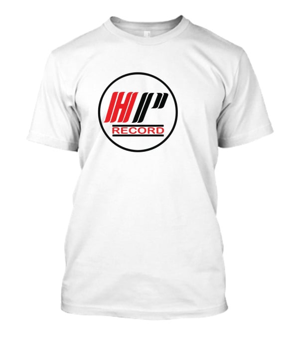 HP Record Iconic Logo Circular Emblem T-Shirt