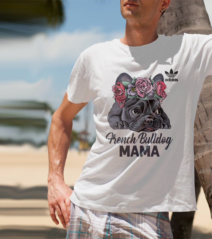 French Bulldog Mama Frenchie Puppy T-Shirt