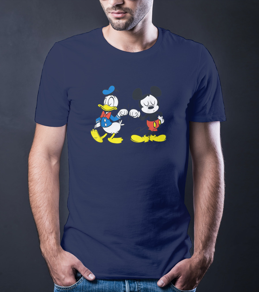 Disney Mickey Mouse Donald Duck Best Friends Forever Classic Icons T-Shirt