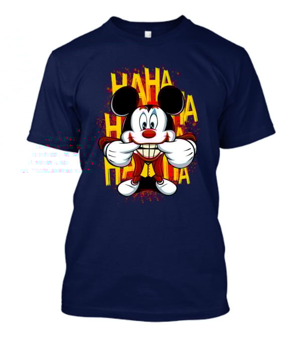 HAHA Mickey Mouse Funny Man T-Shirt