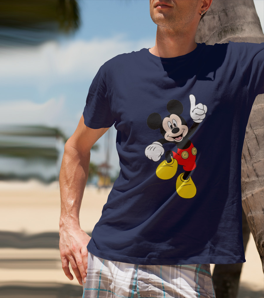Mickey Mouse I'm So Happy Classic Disney Character T-Shirt