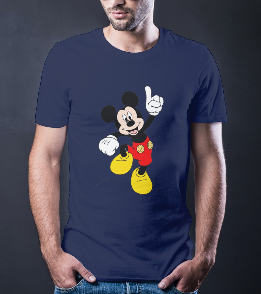 Mickey Mouse I'm So Happy Classic Disney Character T-Shirt