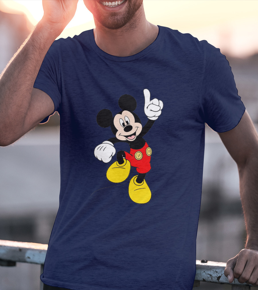 Mickey Mouse I'm So Happy Classic Disney Character T-Shirt