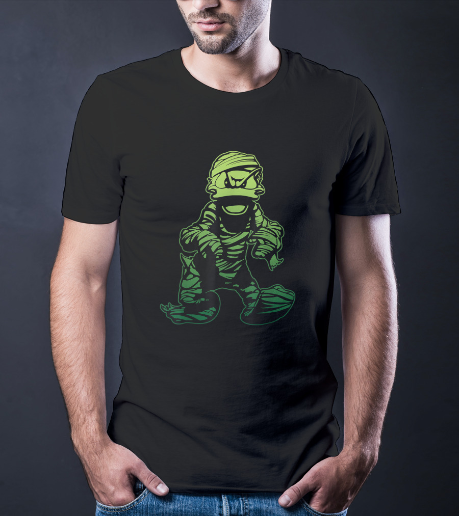 Donald Duck Halloween Mummy Disney Character T-Shirt