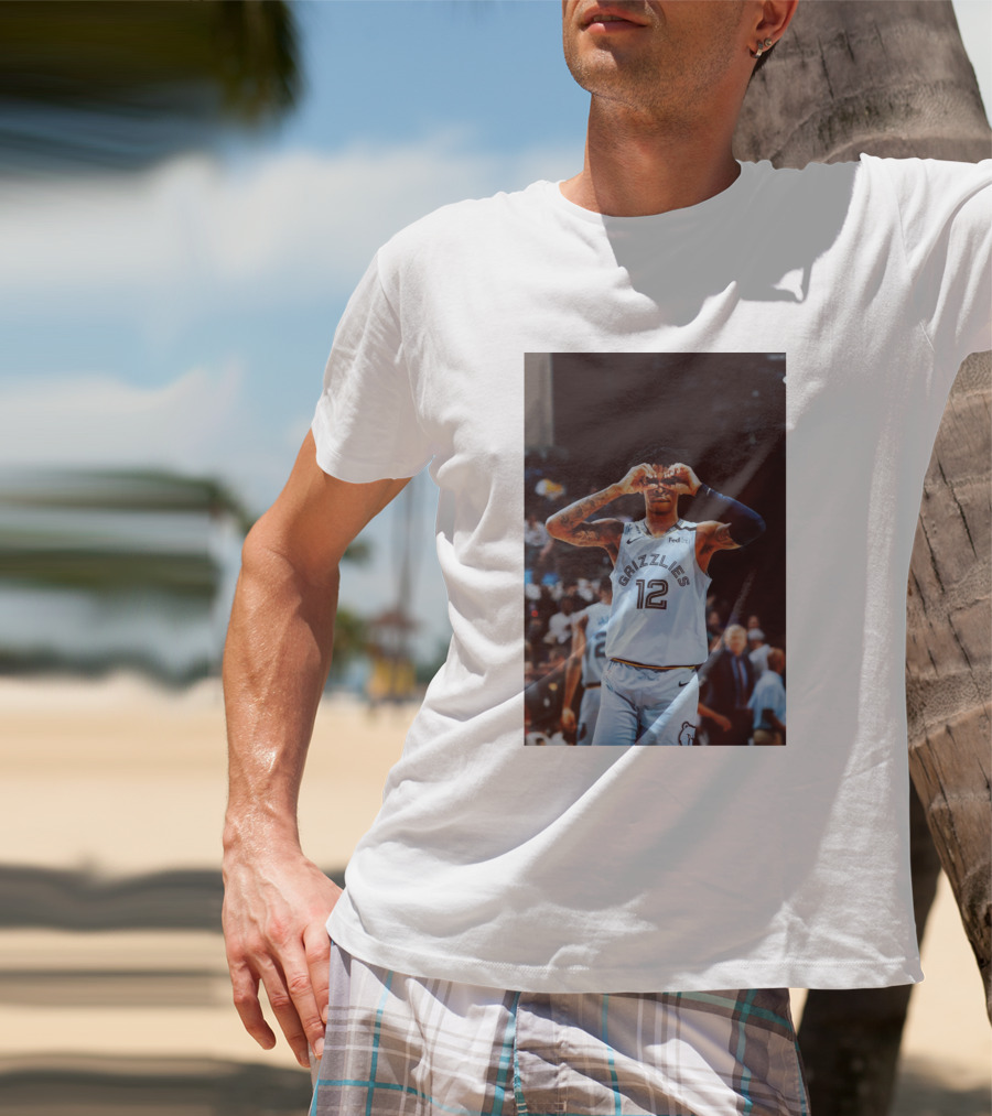 Ja Morant Grizzlies Number 12 T-Shirt