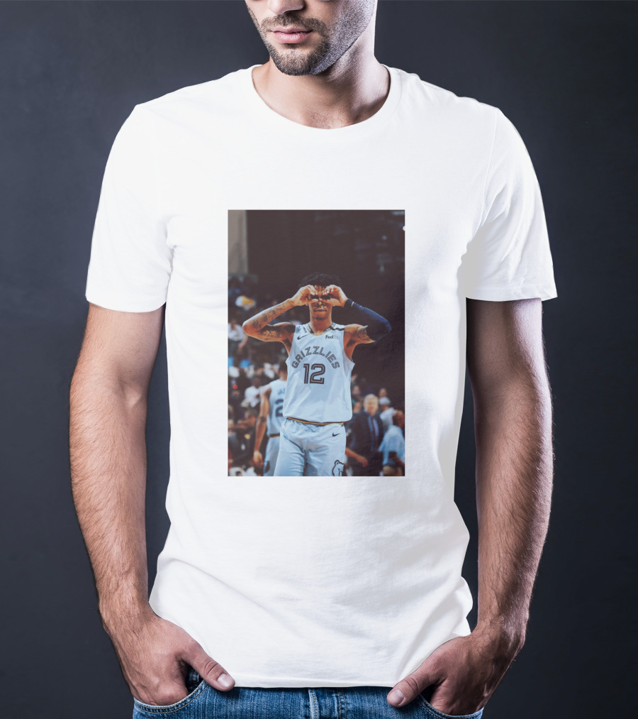 Ja Morant Grizzlies Number 12 T-Shirt