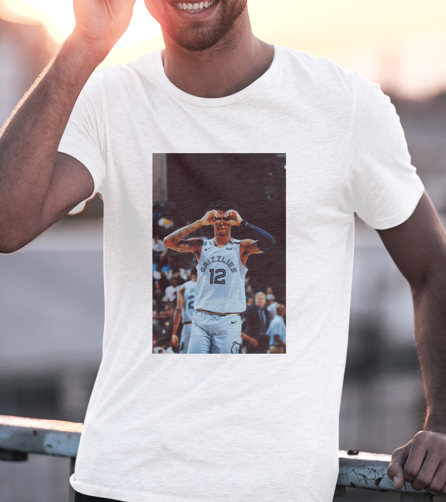Ja Morant Grizzlies Number 12 T-Shirt