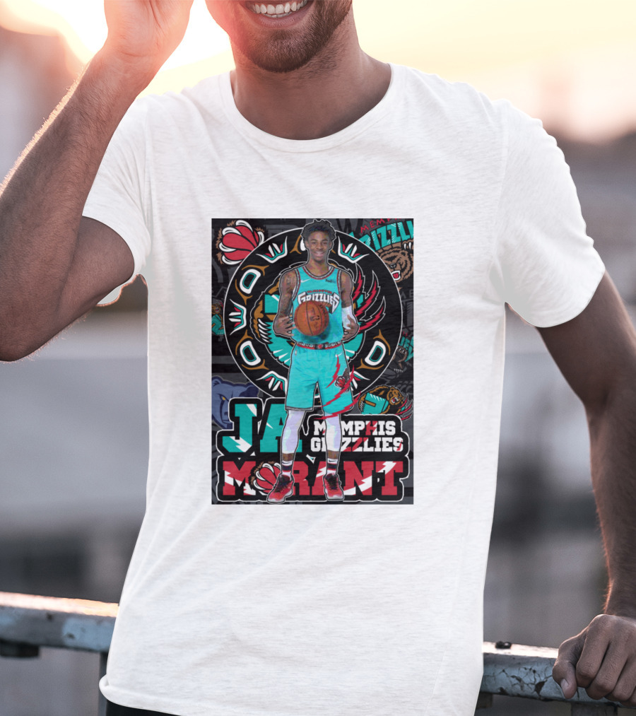 Ja Morant Memphis Grizzlies Rookie Sensation T-Shirt