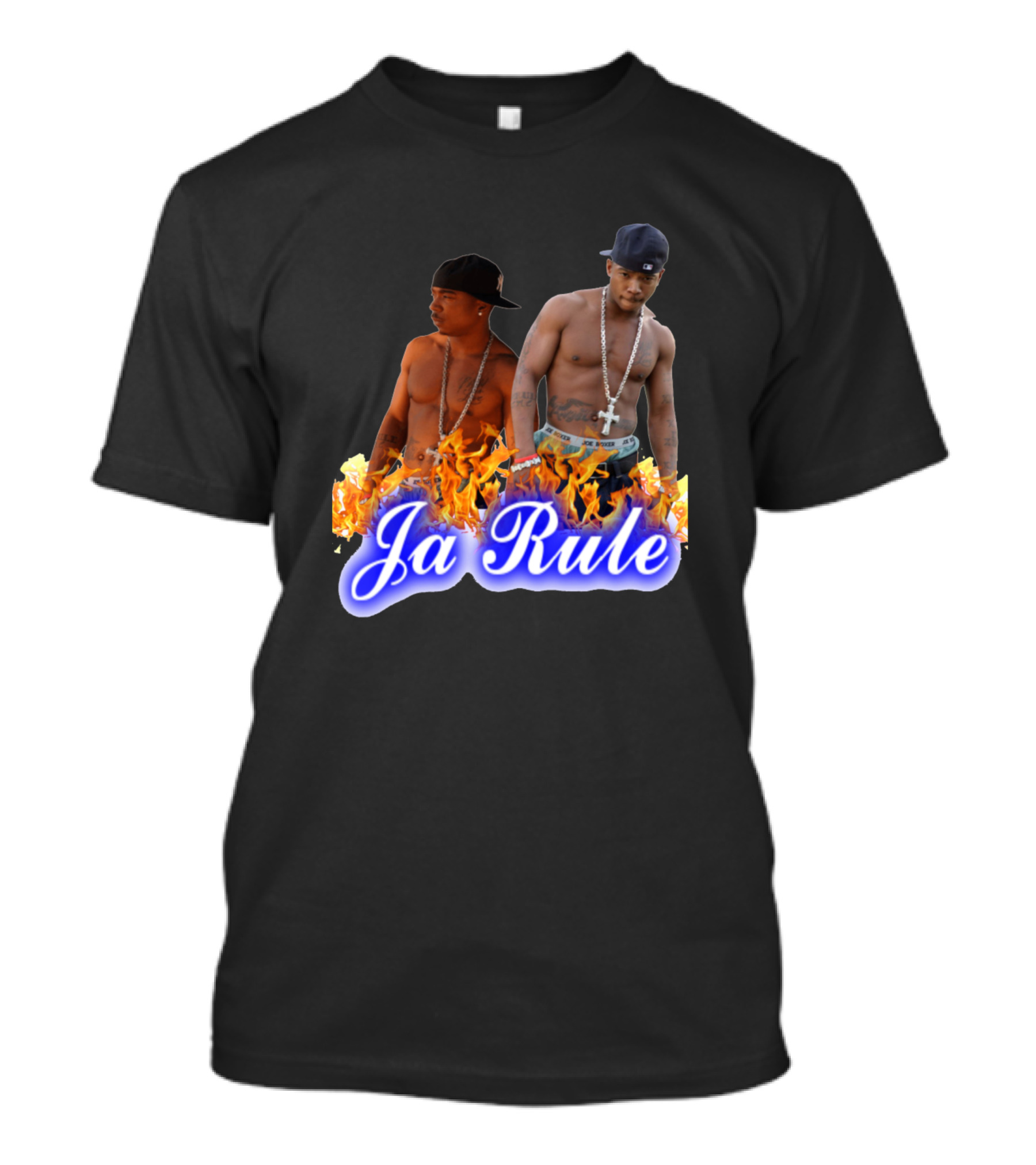 Ja Rule Vintage Fire Flames T-Shirt