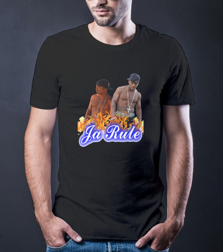 Ja Rule Vintage Fire Flames T-Shirt