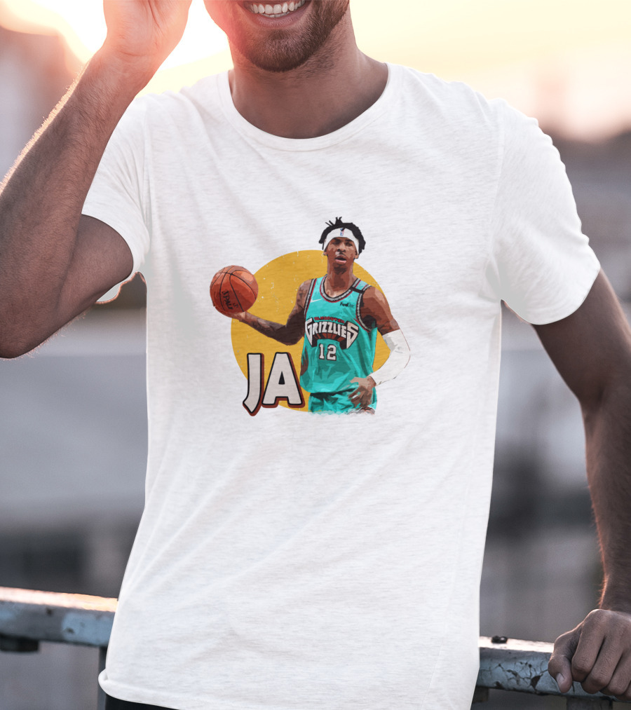 Ja Morant Grizzlies 12 Basketball Humor T-Shirt