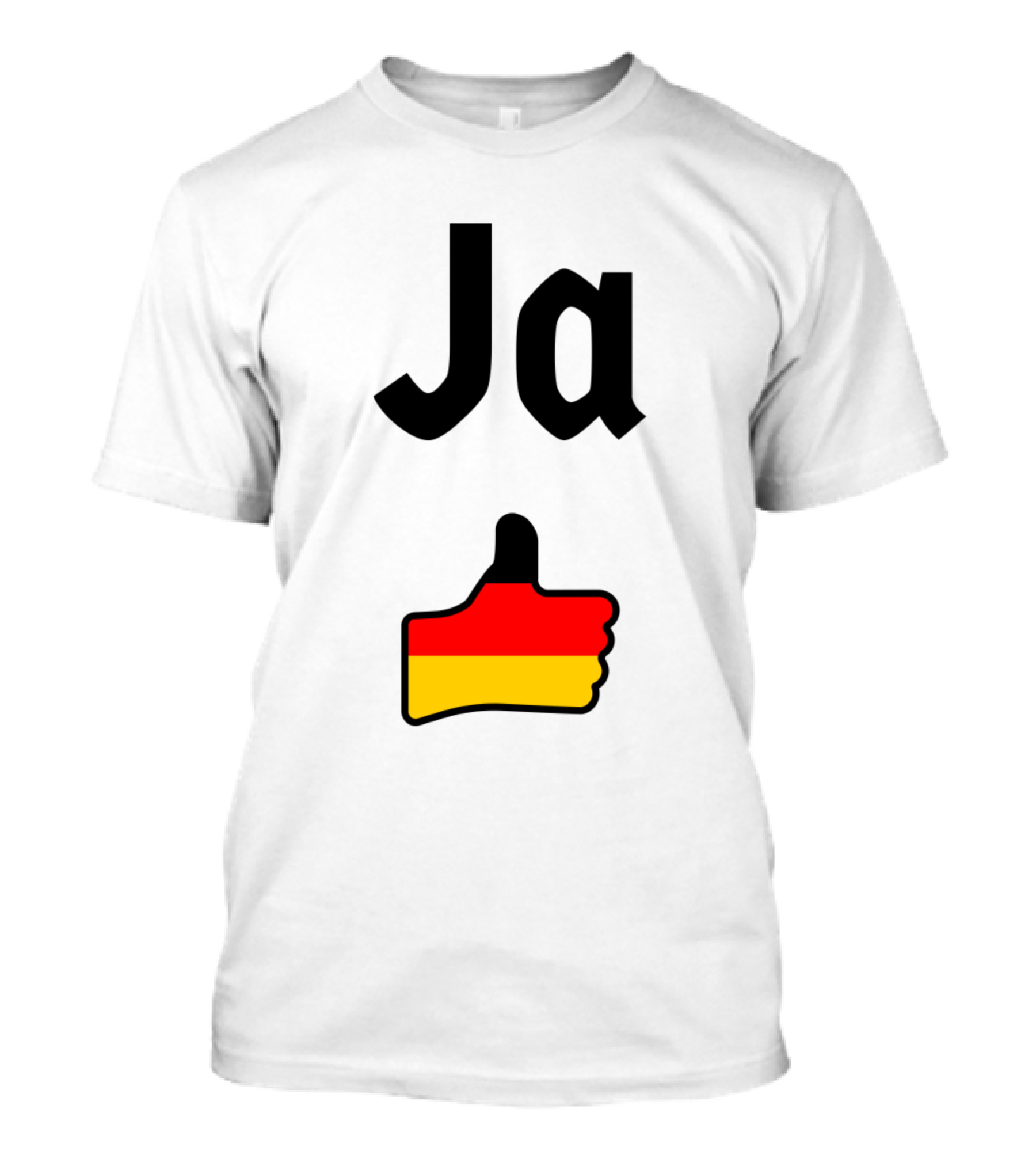 Ja Thumbs Up German Flag T-Shirt