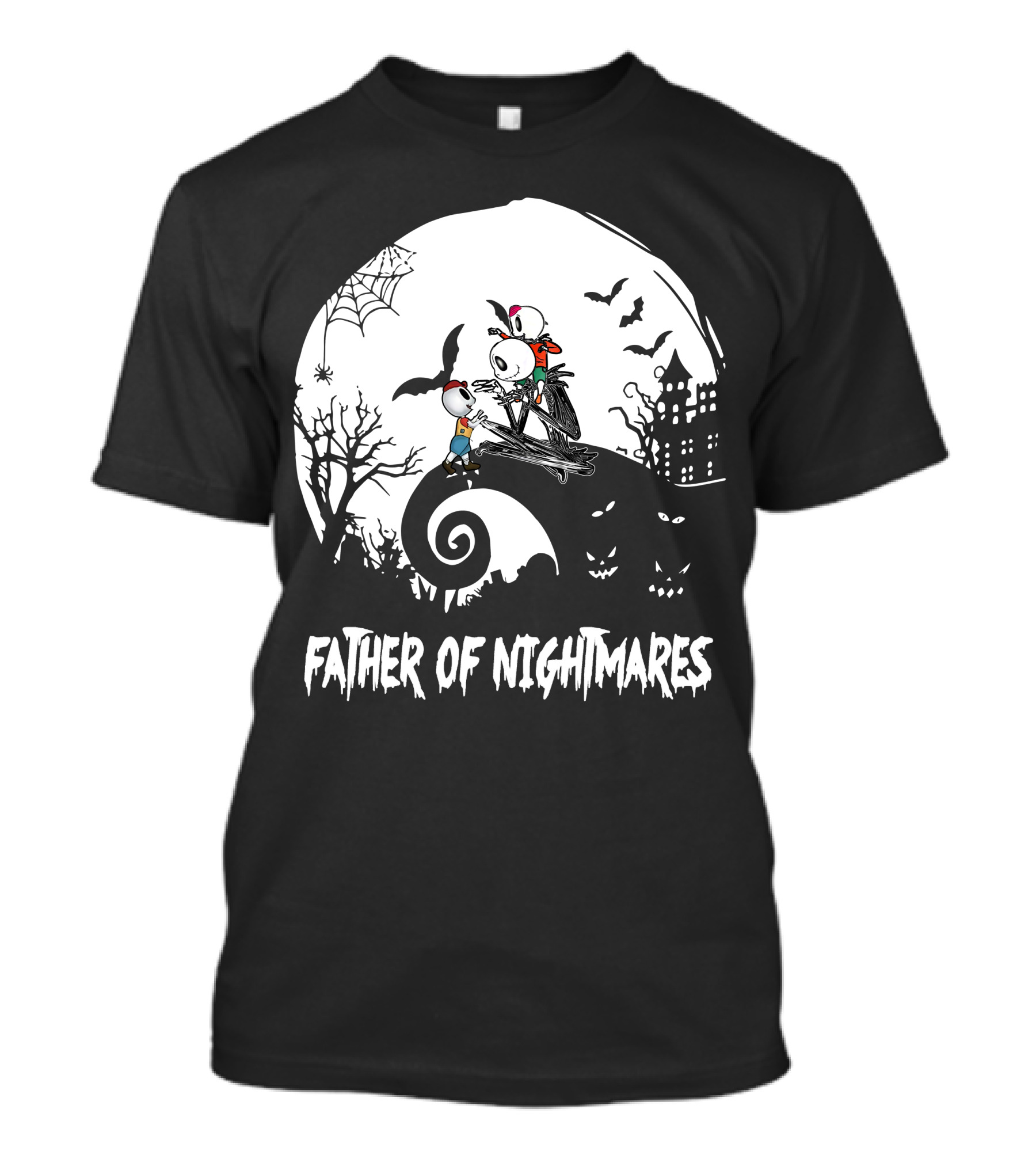 Father Of Nightmares Halloween Comedy T-Shirt