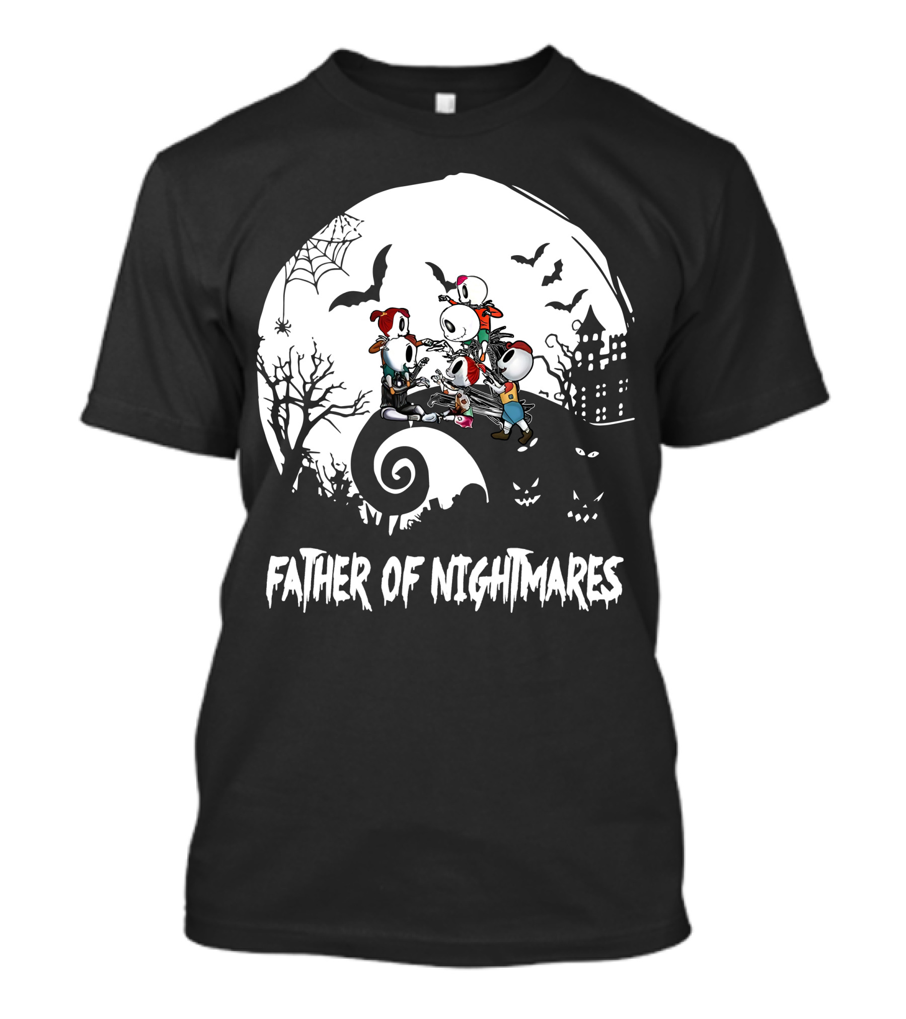 Father Of Nightmares Halloween 3 Boys 2 Girls T-Shirt