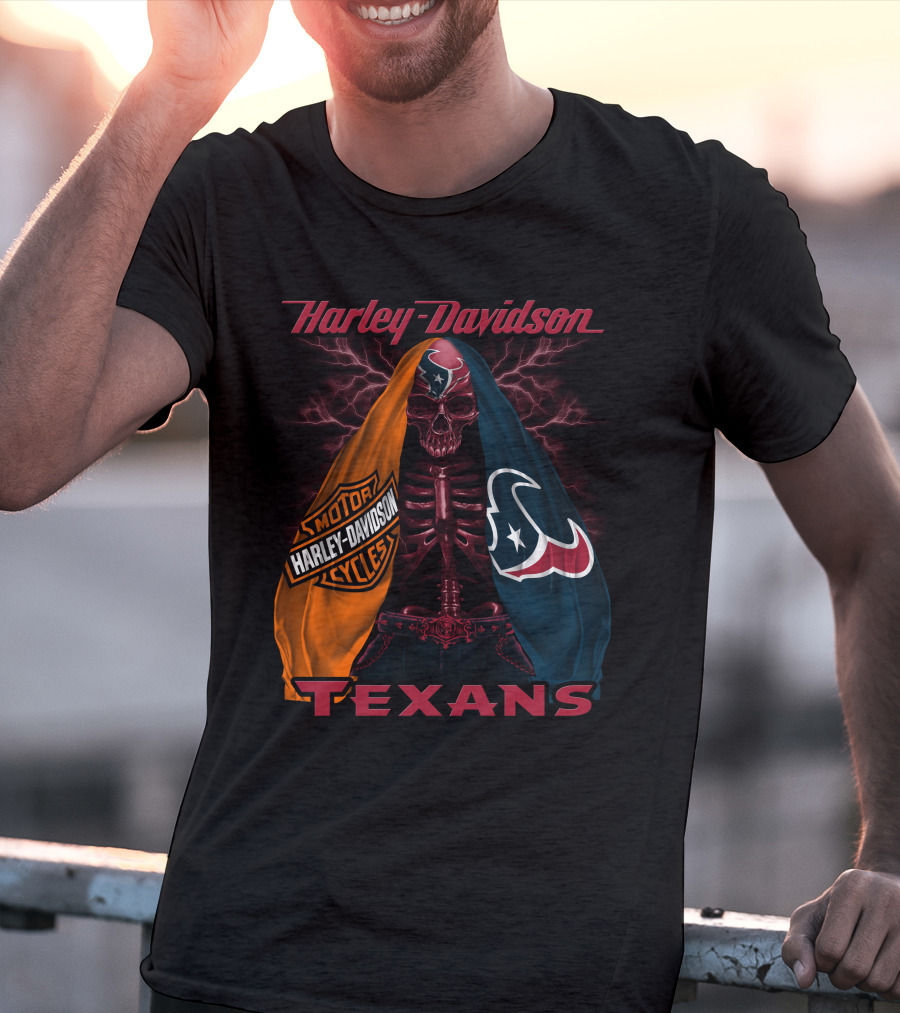 Harley Davidson Houston Texans T-Shirt