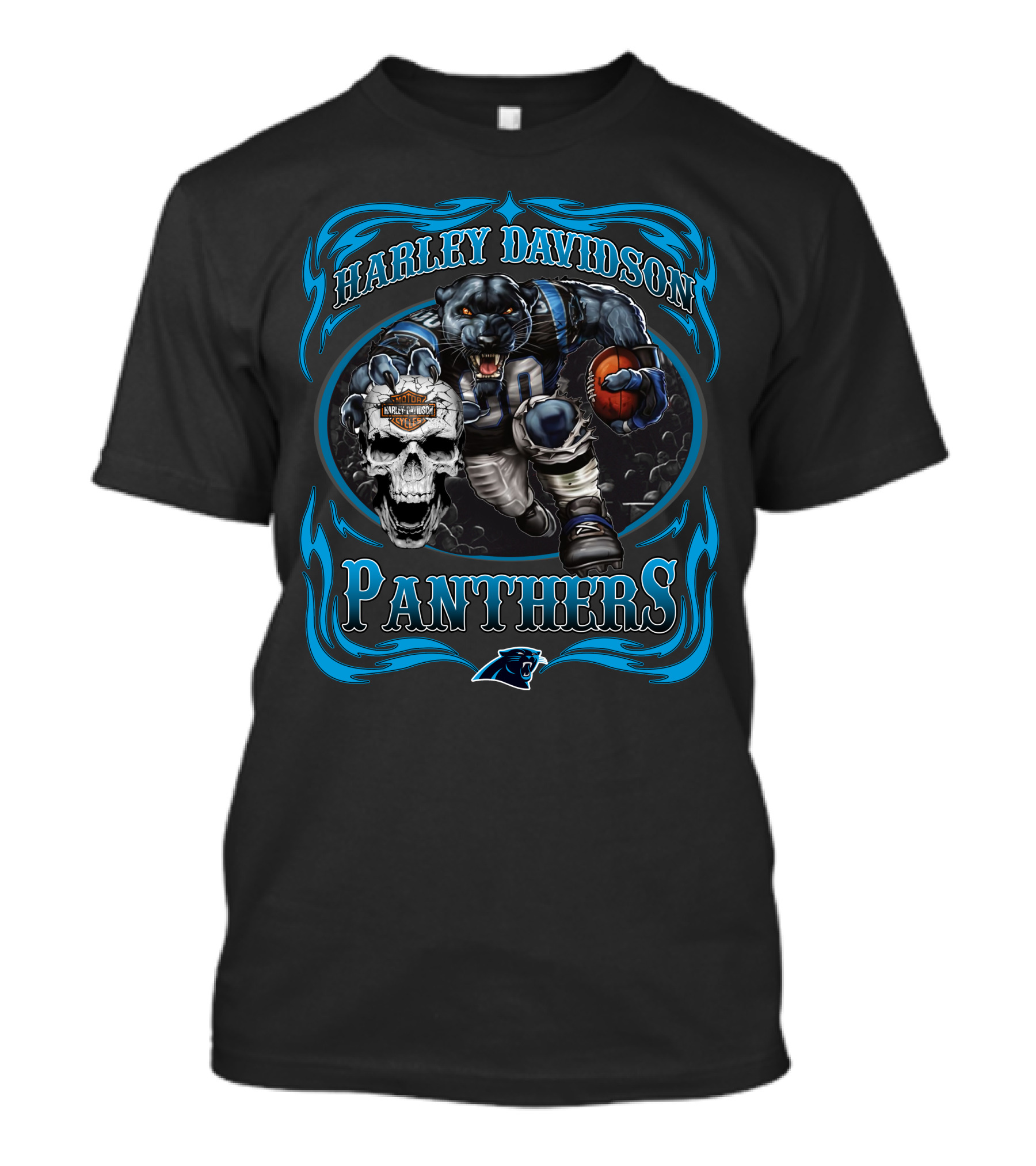 Harley Davidson Panthers Carolina T-Shirt