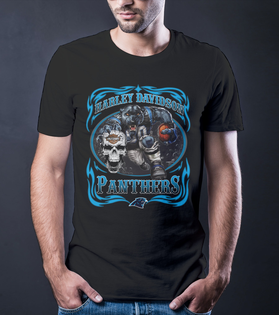 Harley Davidson Panthers Carolina T-Shirt