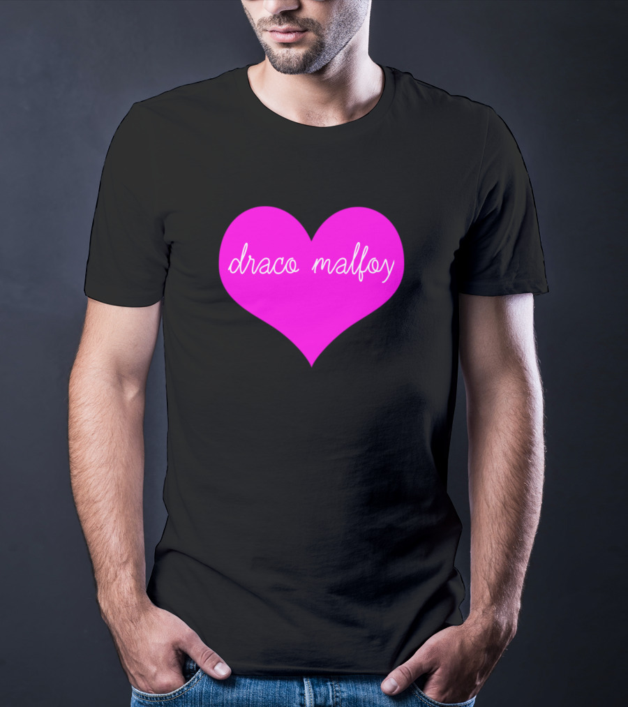 Draco Malfoy Heart Big Fun T-Shirt