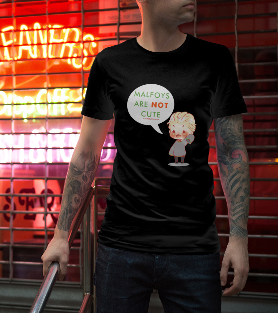 Draco Malfoy Chibi Malfoys Are Not Cute T-Shirt