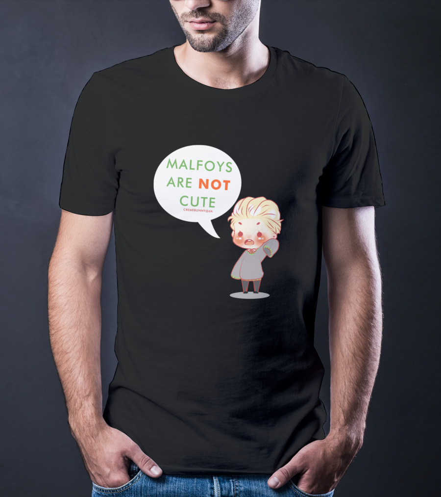 Draco Malfoy Chibi Malfoys Are Not Cute T-Shirt