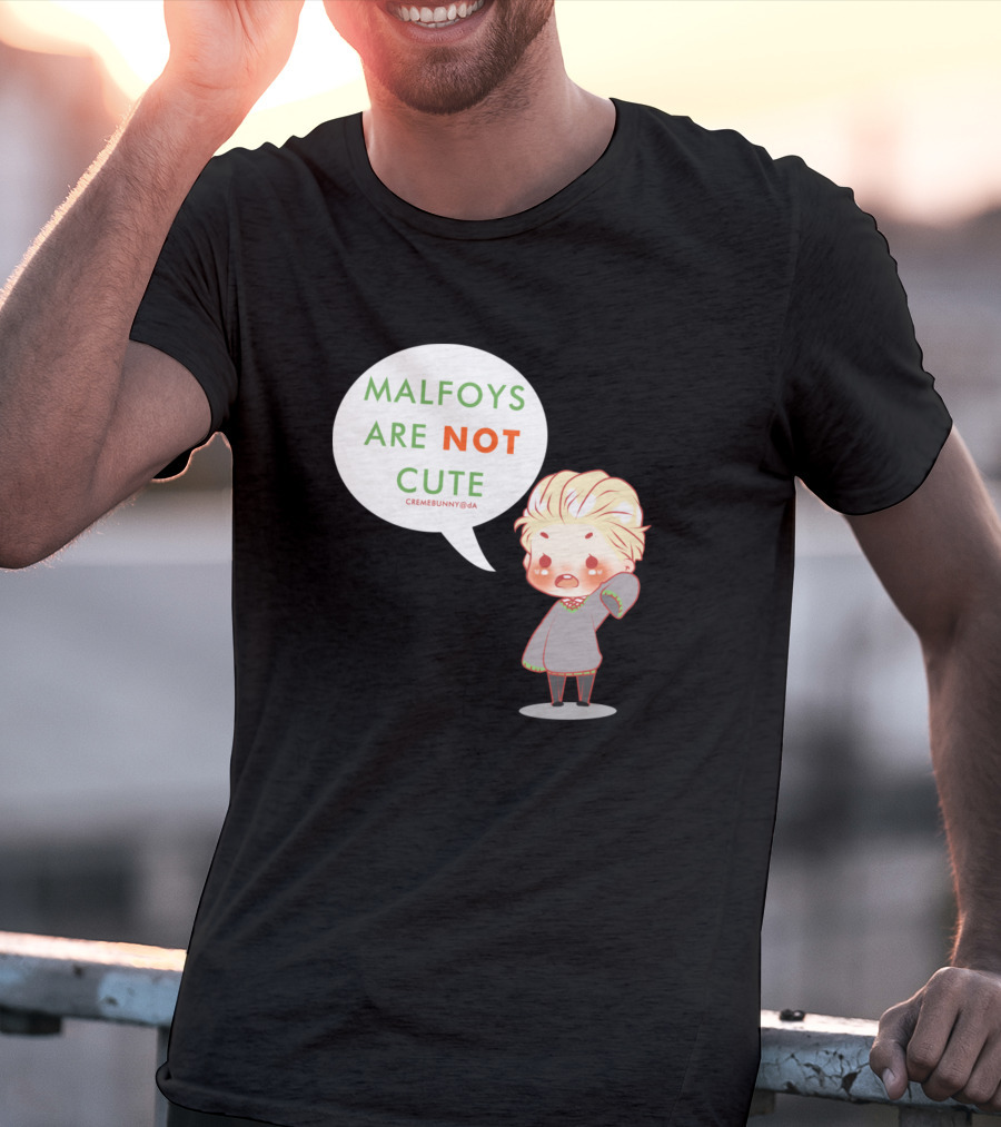 Draco Malfoy Chibi Malfoys Are Not Cute T-Shirt