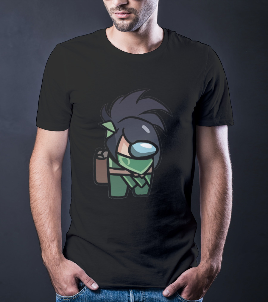 Among Us Akali Crossover League Of Legends Crewmate Character T-Shirt