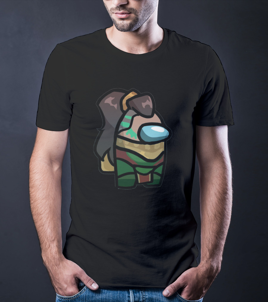 Among Us Illaoi League Of Legends Crossover T-Shirt
