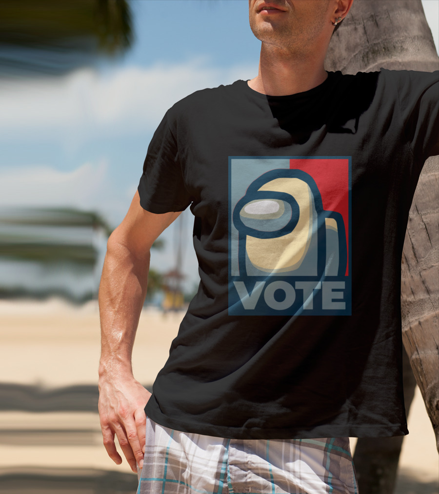 Vote For Among Us Crewmate Political T-Shirt