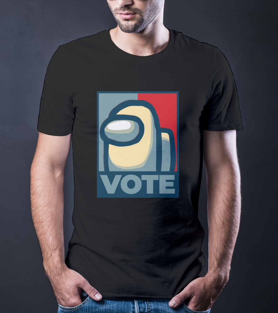 Vote For Among Us Crewmate Political T-Shirt