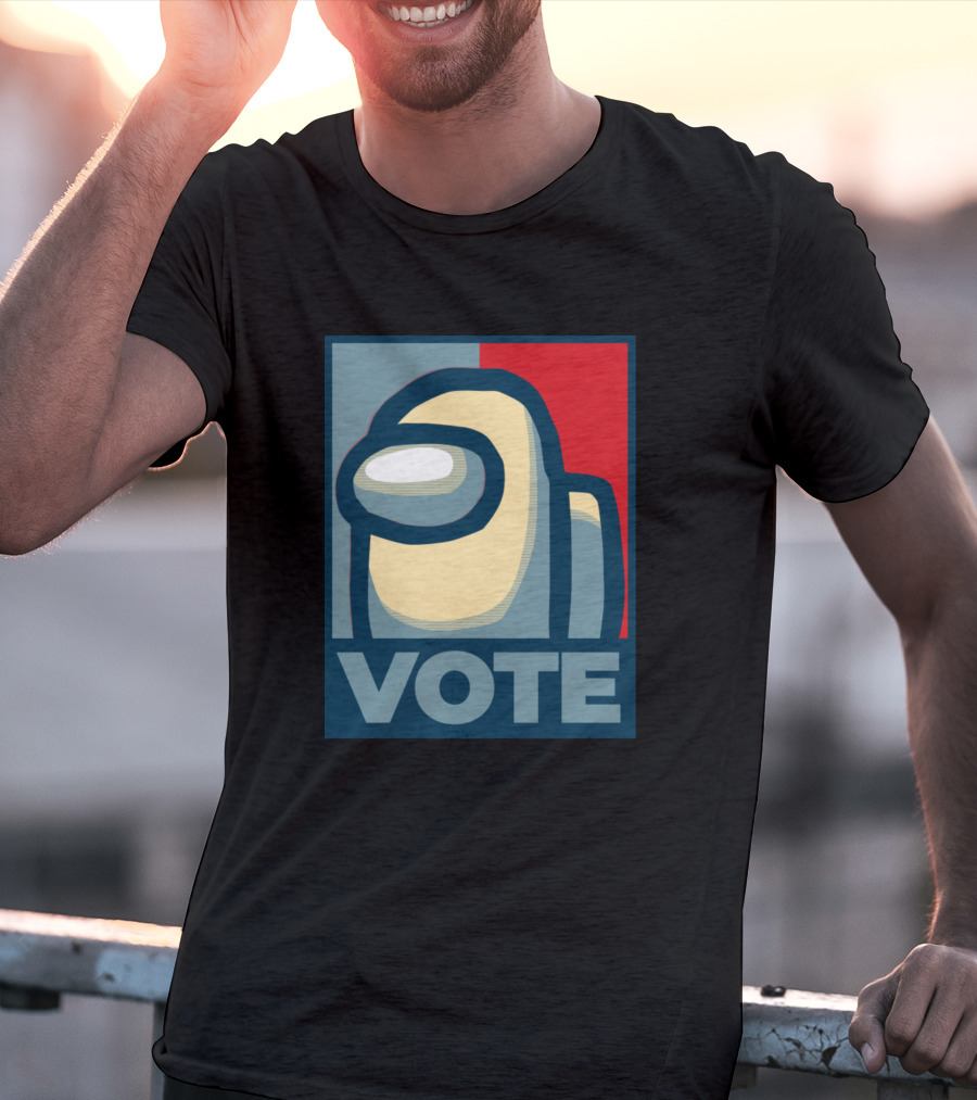 Vote For Among Us Crewmate Political T-Shirt