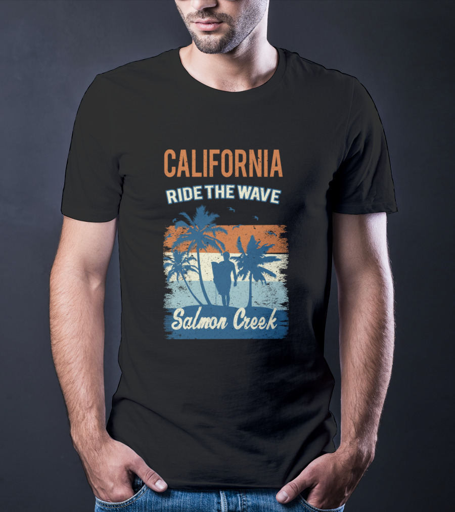 California Ride The Wave Salmon Creek T-Shirt