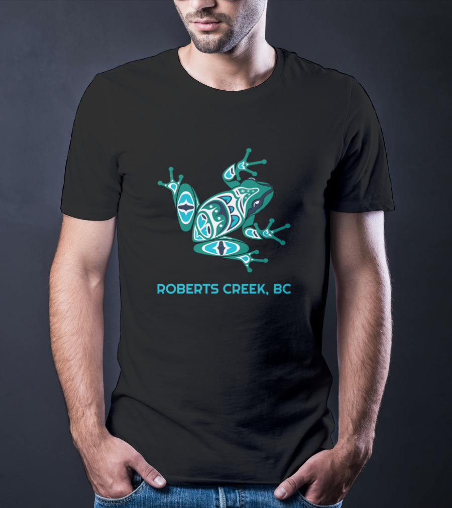 Roberts Creek BC Pacific Frog T-Shirt