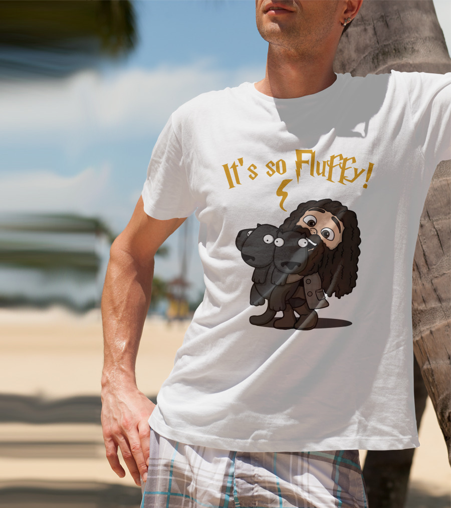 Robbie Coltrane It’s So Fluffy Lightning Wizard T-Shirt