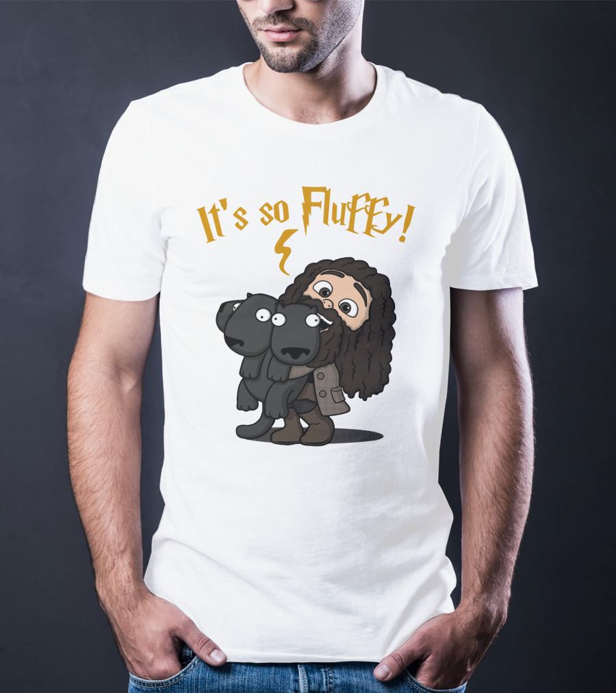 Robbie Coltrane It’s So Fluffy Lightning Wizard T-Shirt