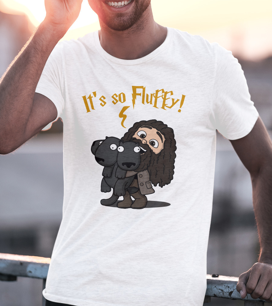 Robbie Coltrane It’s So Fluffy Lightning Wizard T-Shirt