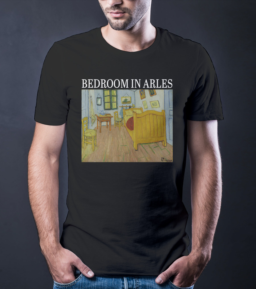 Bedroom In Arles Vincent Van Gogh Painting Recreation T-Shirt
